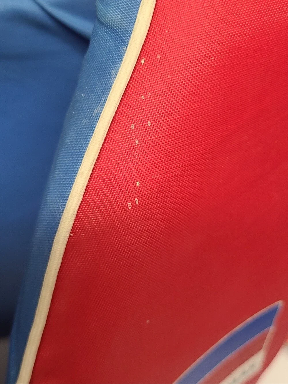 Vtg 1986 Sears Helmsman Child Medium Life Jacket Vest Type III PFD Red Blue CM3